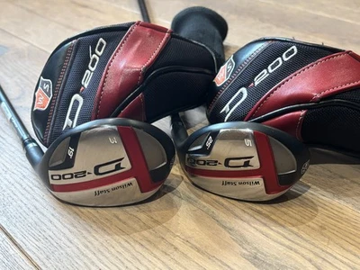 Wilson Staff D200 Hybrid Set / Pair of 3H + 5H - Mens RH Graphite Regular Flex - Image 1 of 4