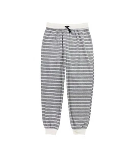 P.J. Salvage Girls Fuzzy Striped Pajama Jogger Pants - Picture 1 of 3