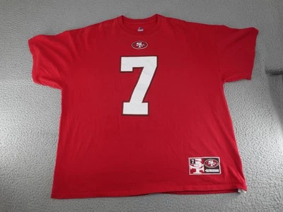 Рубашка мужская San Francisco 49ers 2XL красная NFL футбол Colin Kaepernick Majestic - Изображение 1 из 4