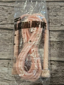 Cuerda de Saltar Ajustable Sportbit Rosa Nueva en Paquete (196) - Imagen 1 de 4