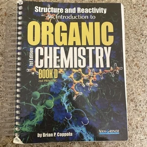 Organic Chemistry Book D 1st Edition Spiral 62A - Picture 1 of 4