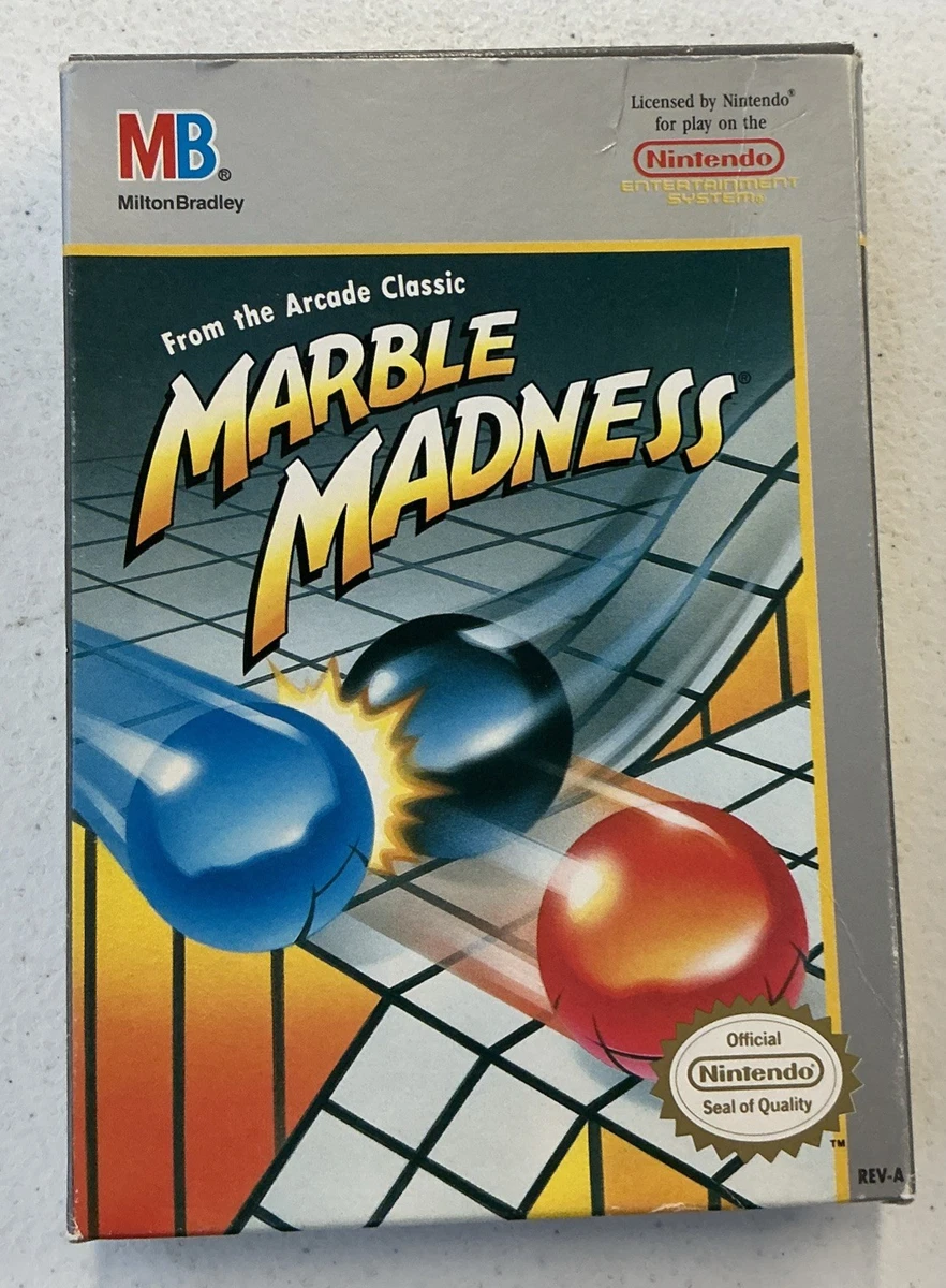 Nintendo NES Video Games Marble Madness for sale | eBay