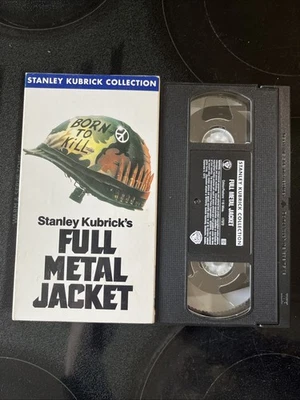 Full Metal Jacket (VHS, 1999) Stanley Kubrick  Matthew Modine  FAST SHIPPING - Imagen 1 de 4