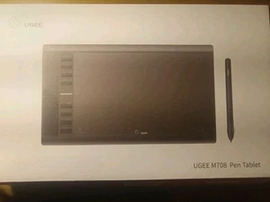 UGEE M708 Graphic Drawing Pen and Tablet Set Used Once, In Fair Condition - Picture 1 of 3