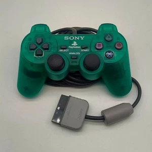 CONTROLLER VERDE TRASPARENTE LIMITED SONY PS1 PLAYSTATION 1 - ORIGINALE TESTATO - Picture 1 of 7