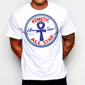 Black History Month T-Shirt Kemetic Pan African Melanin Africa Ankh Maat VI Tee - Bild 1 von 2