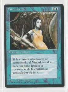 Creature Bond Error Misscut Spanish Mint MTG Aliz - Picture 1 of 1