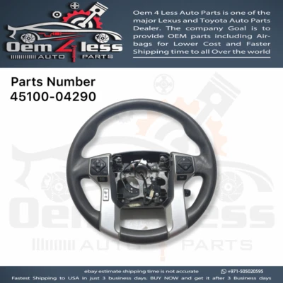 Volante Toyota Tundra 2014, 2015, 2016, 2017 2018 a 2021 OEM 45100-04290 Foto 1 de 4