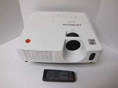 HITACHI CP-X2010 3LCD Projector 2200 Lumens 720p w/ Remote Used SKU G - Image 1 of 4