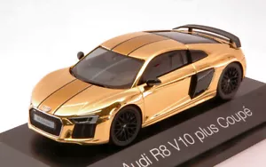 Modellino auto scala 1:43 Herpa AUDI R8 V10 PLUS COUPE diecast modellismo new - Foto 1 di 1