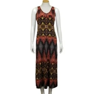 Karen Kane Womens Sleeveless Maxi Dress Size XS Colorful Geometric Pattern - Picture 1 of 10