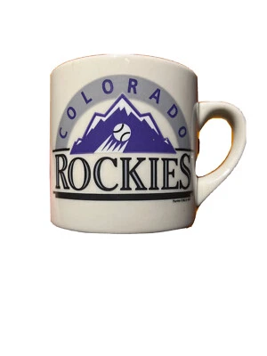Taza de cerámica Colorado Rockies MLB 1991 Foto 1 de 4
