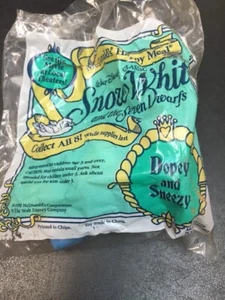 1992 Disney Dopey & Sneezy Snow White McDonald's Happy Meal Toy - Picture 1 of 2