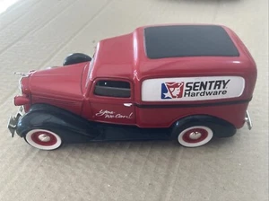 BRAND NEW SENTRY HARDWARE 1936 DODGE PANEL DELIVERY LOCKING COIN BANK TOY CAR - Picture 1 of 6