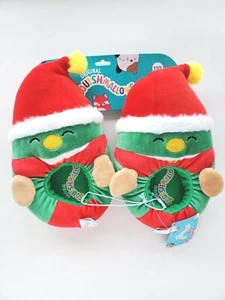Squishmallow Navidad Elfo Pato Zapatillas Niño 13/1 Rojo Verde Kelly Juguetes - Imagen 1 de 2