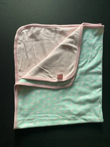 Gymboree Vintage Hide & Seek Decke 1997 Layette Pink Gingham Aqua Schmetterlinge - Bild 1 von 18
