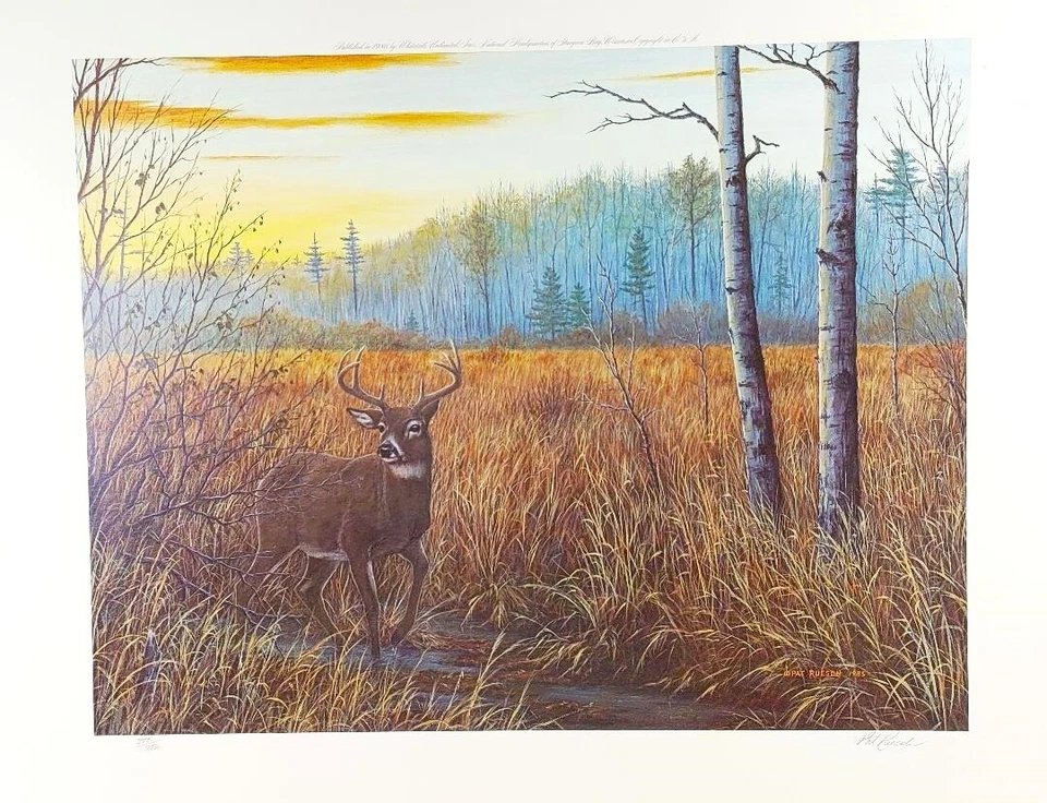 Pat Ruesch Print "Silent Passage" #373/950 Limited Edition Signed - Image 1 of 4