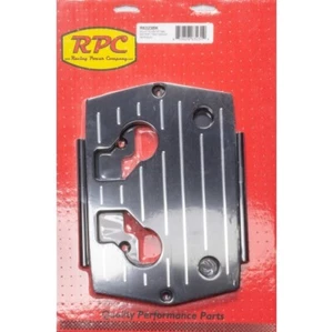Racing Power R6323BK Battery Tray; Ball Milled; 11-7/16 x 7-11/16; Black - Picture 1 of 1
