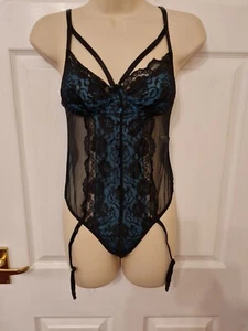 Women's Besedl Lace Bodysuit Size L - Picture 1 of 5