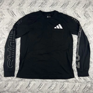 Adidas Tokyo Japanese Exclusive Graphic Long Sleeve Black Men's Size Small S - Picture 1 of 8