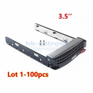 Lot SuperMicro MCP-220-00024-0B 3,5 POUCES plateau remplaçable à chaud caddy pour série SC826 SC836 - Photo 1/11