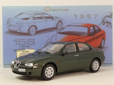 Laudoracing Alfa Romeo 156 1.8 TWIN SPARK Verte 1997 1/18 LM166E - Photo 1/3
