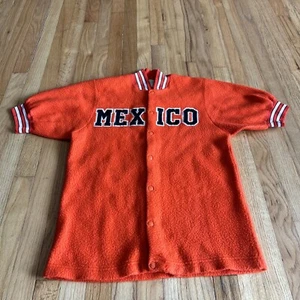 Camisa de tiro vintage años 60 70 Champion Products polar calentamiento México Med - Imagen 1 de 8