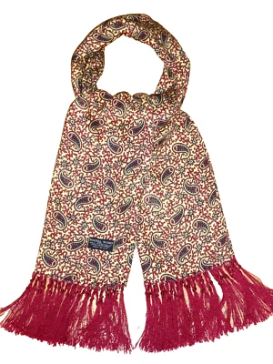 Vintage TOOTAL Scarf Cravat Dapper Neckwear Mod Indie Scooter Goodwood Ascot - Image 1 of 4