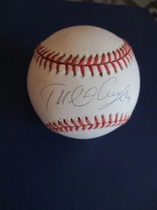 Milt Cuyler signiert signiert offizieller American League Baseball Detroit Tigers - Bild 1 von 4
