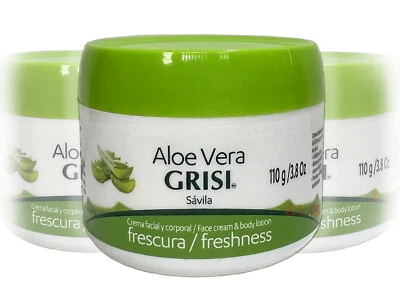 Grisi FACE CREAM & BODY LOTION With ALOE VERA Crema Facial y Corporal 3.8oz Sale - Image 1 of 3