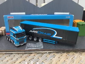 Corgi model truck 1:50 scale - GENUINE ARR CRAIB DAF WITH CODE 3 TRAILER - Picture 1 of 9