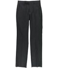 Kenneth Cole Mens MINI CHECK NESTED Dress Pants Slacks, Black, 29W x 35L