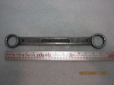 Llave de extremo de caja vintage Fiat-Sat-A 50020 Foto 1 de 4