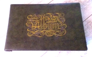 Postkarten gepolstert 3 Ringordner Albumseiten KEINE Postkarten innen sehr guter Zustand leicht gebraucht - Bild 1 von 6