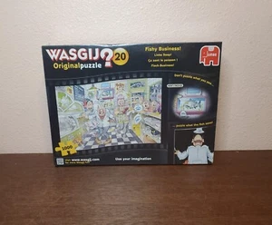 Wasgij Original Jigsaw Puzzle #20 Fishy Business 1000 Piece - NEW AND SEALED! - Picture 1 of 13