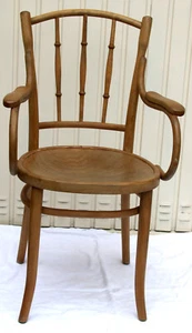 Thonet Sessel antik ca. 125 Jahre alt, restauriert - Bild 1 von 9