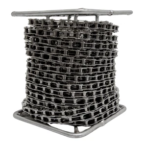 #C2040 Stainless Steel Conveyor Roller Chain 100 Feet with 10 Connecting Links - Picture 1 of 7