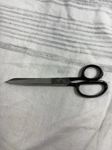 Vintage Nähschere ohne Marke schwarzer Griff Made in Taiwan - Bild 1 von 7