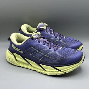 Hoka One One Clifton 2 Damenschuhe 1008329 CBSL Größe 7 blau gelb - Bild 1 von 11