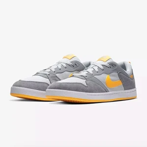 Nike Para Hombre SB Alleyoop Clásico Gamuza Malla Zapatos Gris Partícula Dorado Talla 14 Nuevo en Caja - Imagen 1 de 6
