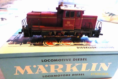 Märklin Diesellokomotive 3065 mit Originalkarton alt - Bild 1 von 4