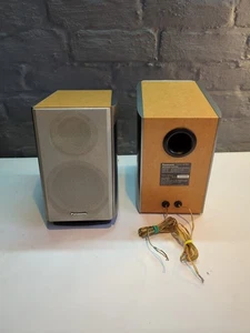 Panasonic SB-PM28 Bi-Wire Bookshelf Hi-Fi Loud Speakers, 70W 6ohm Working - Picture 1 of 10