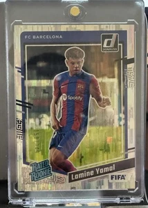 2023-24 Panini Donruss Fifa - Rated Rookie Lamine Yamal #177 Silver /349 (RC) - Picture 1 of 2