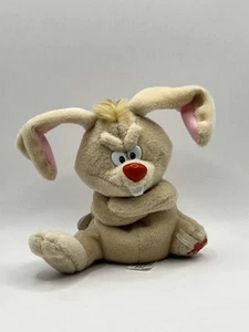 Meanies SERIES 1 Lucky Rabbit Stuffed Animal Plush Toy Bunny Vintage 1997 NWT - Picture 1 of 13