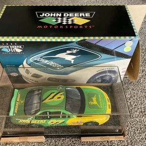 Chad Little 1997 1/18th #97 John Deere Ertl #5525BA Diecast With Display Case - Picture 1 of 4