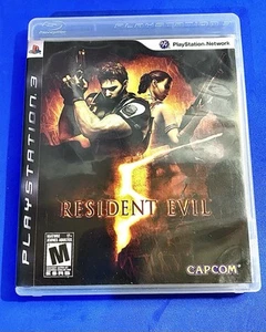 Resident Evil 5 PS3 (Sony PlayStation 3, 2009) Very Good Condition - Picture 1 of 2
