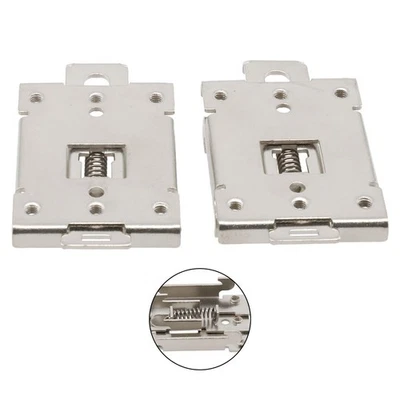 Easy to Install Metal DIN Rail Mounting Clip for Single Phase Relay (2 Pack) - Image 1 of 4