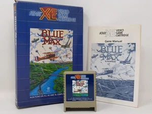 ATARI XE Video Game Cartridge / BLUE MAX - Originalspiel 80er Jahre - Bild 1 von 10