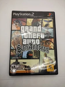 Grand Theft Auto: San Andreas (Sony PlayStation 2 senza manuale senza mappa, NON TESTATO - Foto 1 di 4