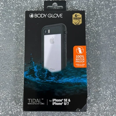Body Glove Tidal Waterproof Phone Case iPhone SE / 8 / 7 - Black - Open Box - Image 1 of 4
